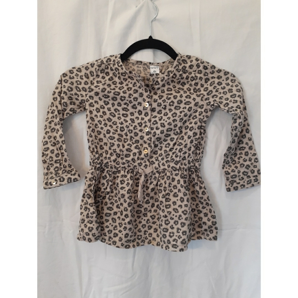 Carter's leopard print top